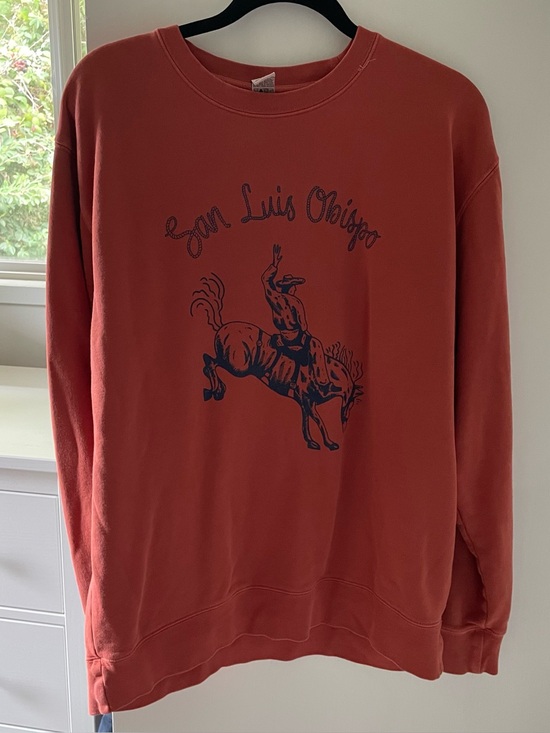 American Giant Other - Men's Rust San Luis Obispo Graphic crew neck